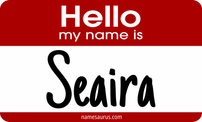 Hello my name is Seaira png download