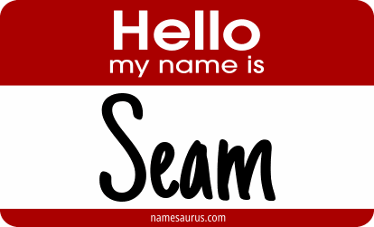 Hello my name is Seam png download