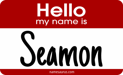 Hello my name is Seamon png download