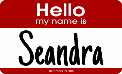Hello my name is Seandra png download