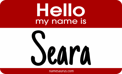 Hello my name is Seara png download
