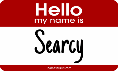 Hello my name is Searcy png download