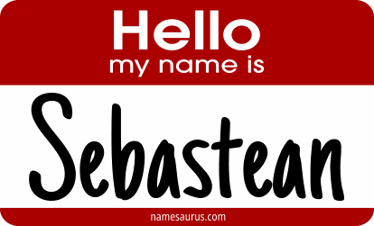 Hello my name is Sebastean png download