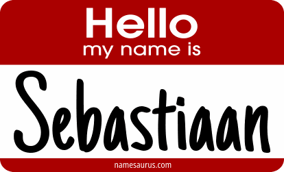 Hello my name is Sebastiaan png download
