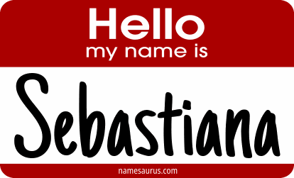 Hello my name is Sebastiana png download