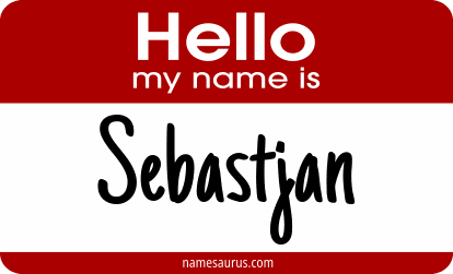Hello my name is Sebastjan png download