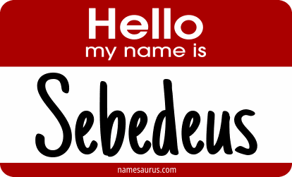 Hello my name is Sebedeus png download