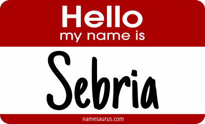 Hello my name is Sebria png download