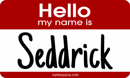Hello my name is Seddrick png download
