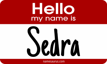 Hello my name is Sedra png download