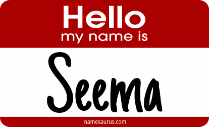 Hello my name is Seema png download