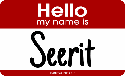 Hello my name is Seerit png download