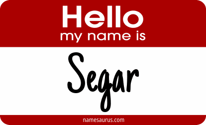 Hello my name is Segar png download