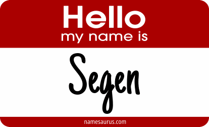 Hello my name is Segen png download