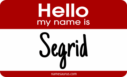 Hello my name is Segrid png download