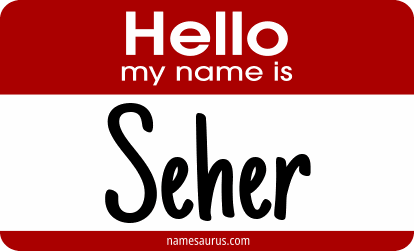 Hello my name is Seher png download
