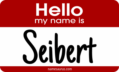 Hello my name is Seibert png download