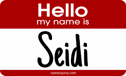 Hello my name is Seidi png download