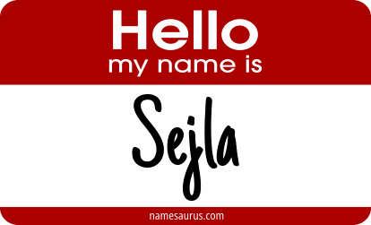 Hello my name is Sejla png download