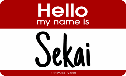 Hello my name is Sekai png download