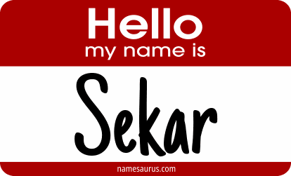 Hello my name is Sekar png download