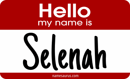 Hello my name is Selenah png download