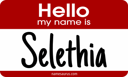Hello my name is Selethia png download