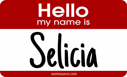 Hello my name is Selicia png download