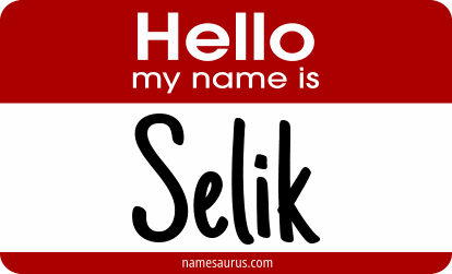 Hello my name is Selik png download
