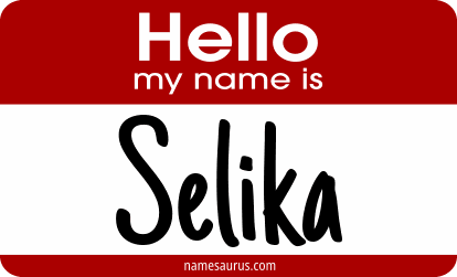 Hello my name is Selika png download