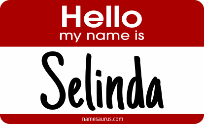 Hello my name is Selinda png download