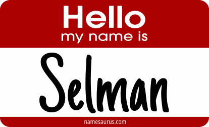 Hello my name is Selman png download