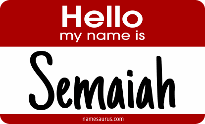 Hello my name is Semaiah png download
