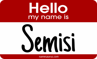 Hello my name is Semisi png download