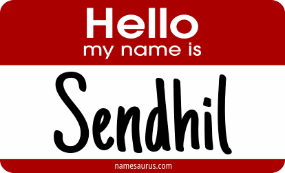Hello my name is Sendhil png download