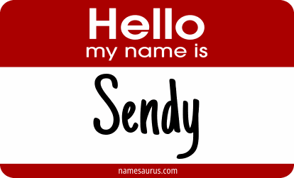 Hello my name is Sendy png download