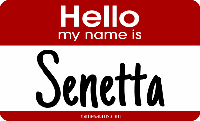 Hello my name is Senetta png download