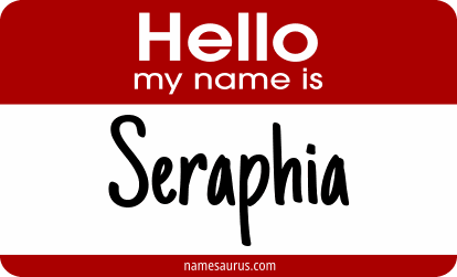Hello my name is Seraphia png download