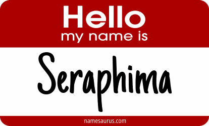 Hello my name is Seraphima png download