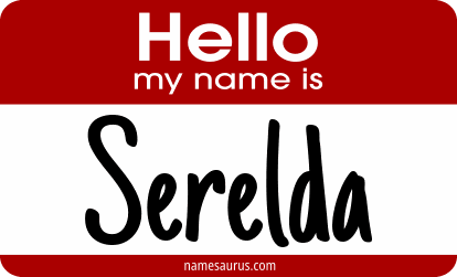 Hello my name is Serelda png download