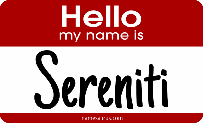 Hello my name is Sereniti png download