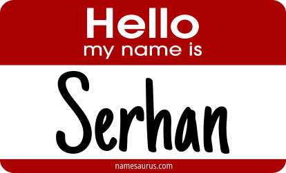 Hello my name is Serhan png download