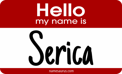Hello my name is Serica png download