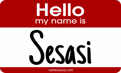 Hello my name is Sesasi png download