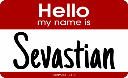 Hello my name is Sevastian png download