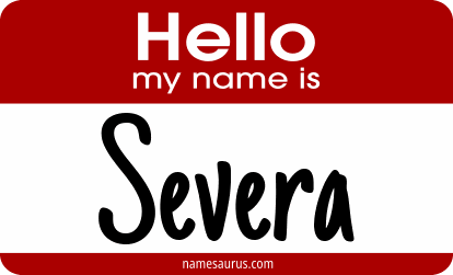 Hello my name is Severa png download