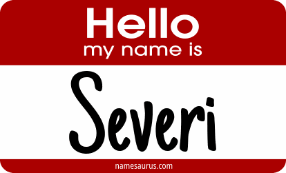 Hello my name is Severi png download