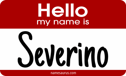 Hello my name is Severino png download