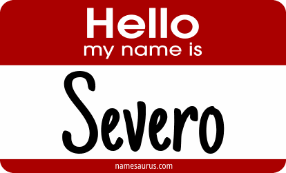 Hello my name is Severo png download