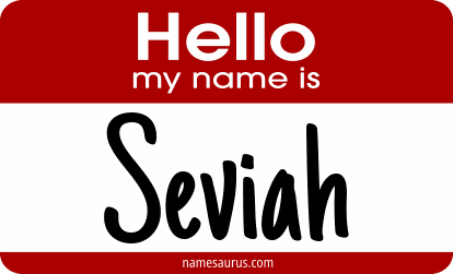 Hello my name is Seviah png download